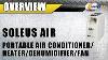 Soleus Air 10000 Btu Portable Air Conditioner Fe2-10ba Home Ac