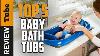 Baby Infant Inflatable Bath Tub Seat Bathe Helper Kid Toddler Portable Bathtub