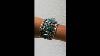 Carlos White Eagle Native American Bisbee Turquoise Sterling Silver Bracelet Navajo Sterling Silver