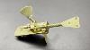 Sterling Silver Leeuwenhoek Microscope Antique Hand Made Reproduction